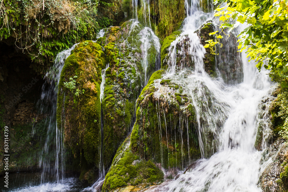 Tobera waterfall, Burgos, Spain Tobera waterfall, Burgos, Spain