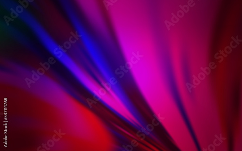 Dark Pink  Blue vector blurred and colored pattern.