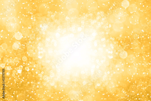 Fancy gold glitter 50 50th birthday wedding anniversary golden confetti background champagne Christmas party champaign invitation © Stephanie Zieber