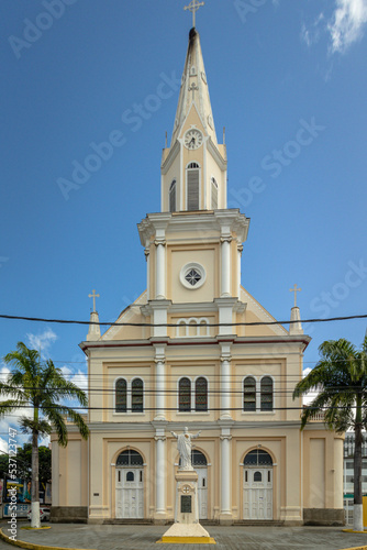 church in the city of Teofilo Otoni, State of Minas Gerais, Brazil photo