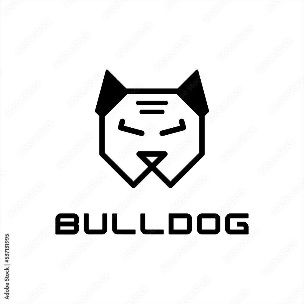 Dog logo Design Vector Template. Dog icon logo vector Dog logo Design Vector Template. Dog icon logo vector