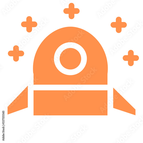 spacecraft spaceship mission space launch icon