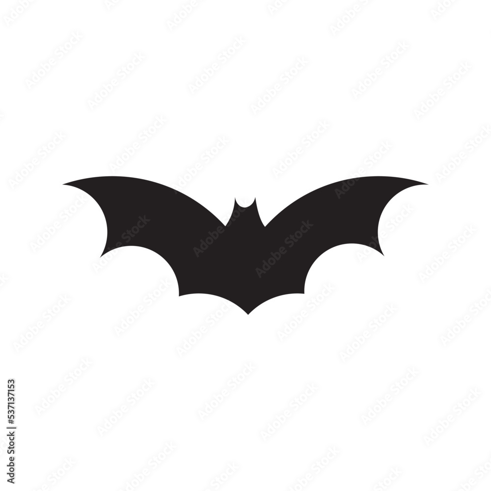 Bat icon template vector Bat icon template vector