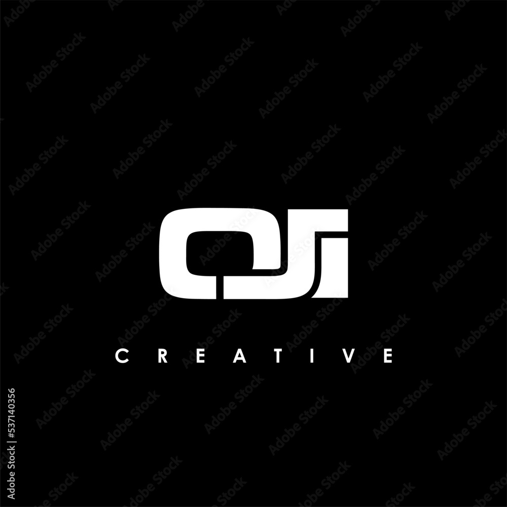 OJI Letter Initial Logo Design Template Vector Illustration OJI Letter Initial Logo Design Template Vector Illustration