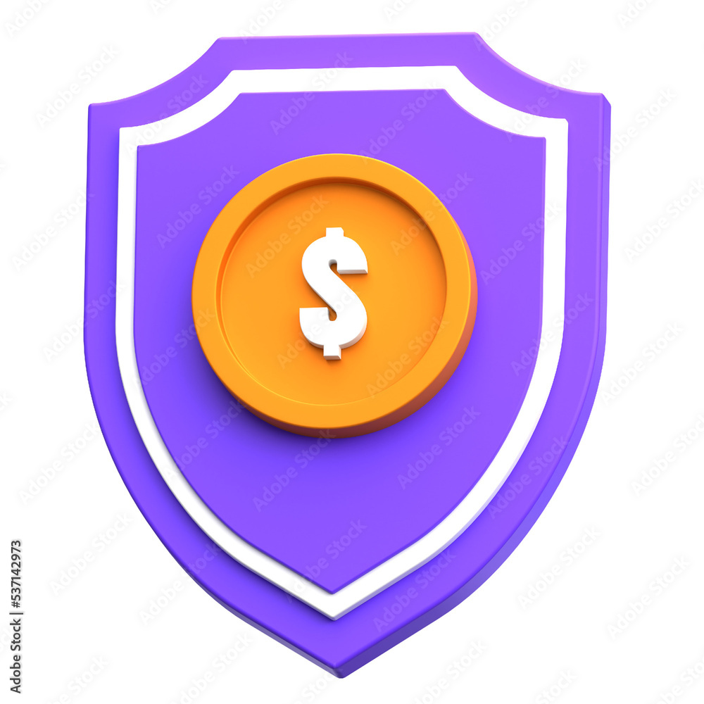 Payment Protection 3D Icon Payment Protection 3D Icon