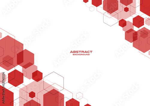 Geometric abstract  background , Vector and illustration banner poster template