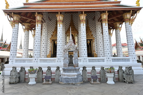 Photography Wat Arun, Temple of Dawn the landmark of Bangkok, Thailand