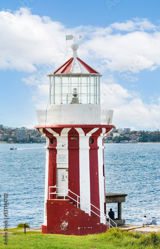 Photography The Hornby Lighthouse located in Sydney.