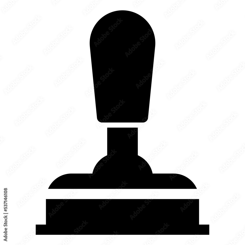 Icon Stamp With Style Glyph