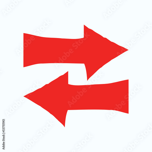 Wallpaper Mural red arrow icon Torontodigital.ca