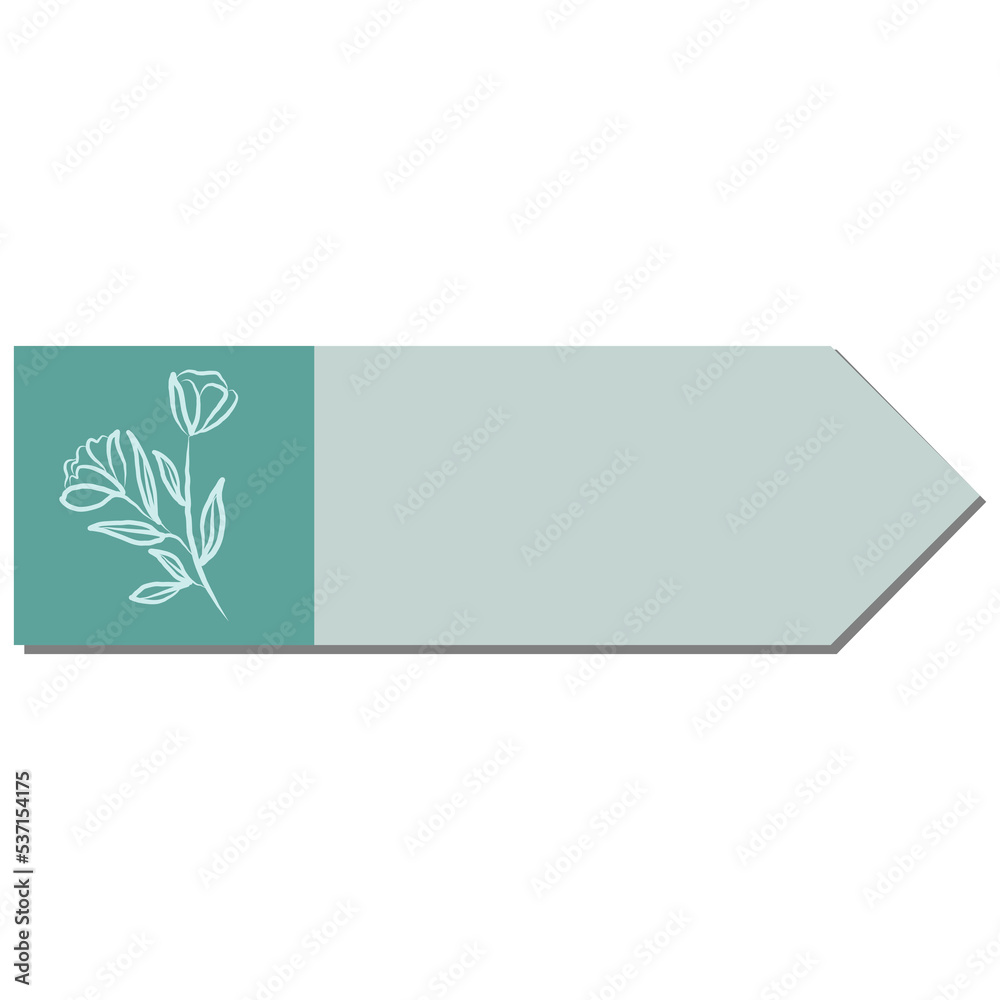 Obraz premium Digital Planner Sticker, Element or Label