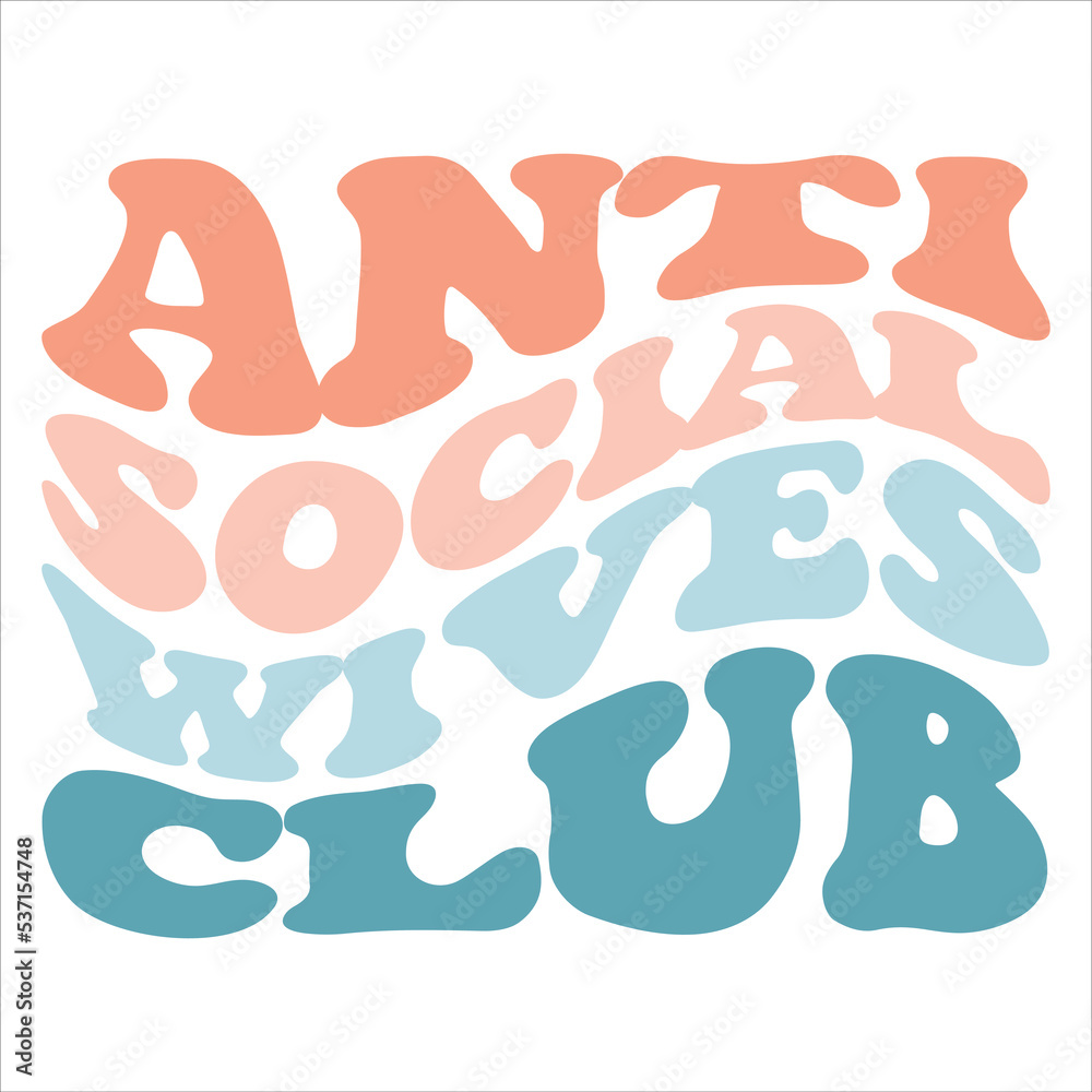 Anti Social Wives Club eps design
