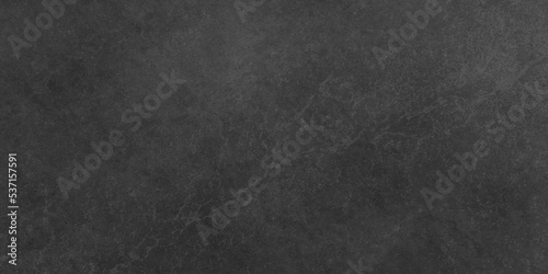 Dark black grunge textured concrete background. Panorama dark grey black slate background or texture. Vector black concrete texture. Stone wall background.  