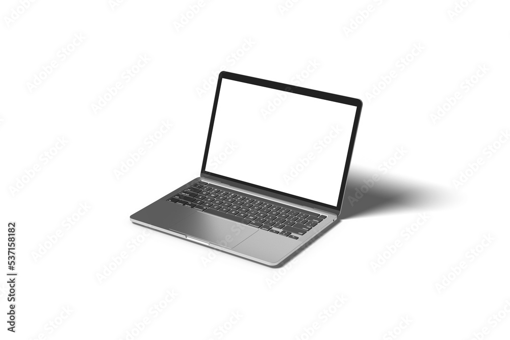 laptop isolated on white background laptop isolated on white background