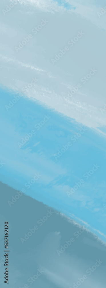 Fototapeta premium Abstract blue paint Background. Vector color art