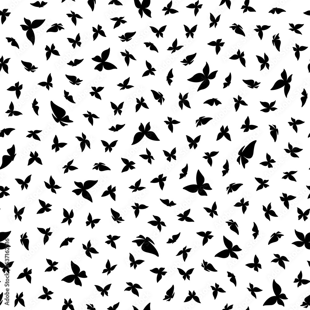 Simple and beautiful butterfly seamless pattern, Simple and beautiful butterfly seamless pattern,