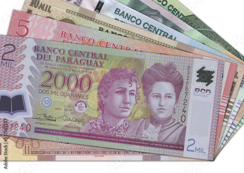 Photos Paraguayan currency - Paraguayan guarani