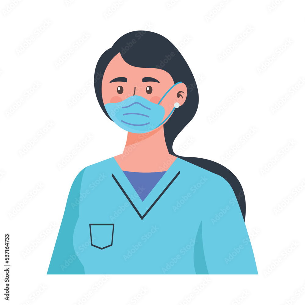 doctor female with face mask doctor female with face mask