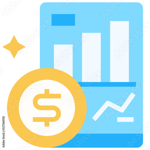 Investment icon symbol element