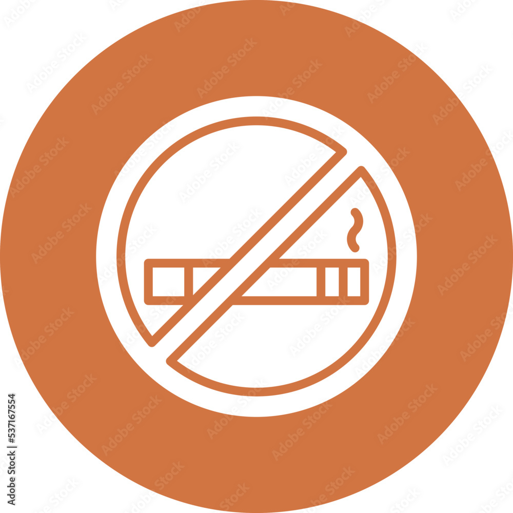 No Smoking Icon Style No Smoking Icon Style
