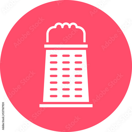 Cheese Grater Icon Style