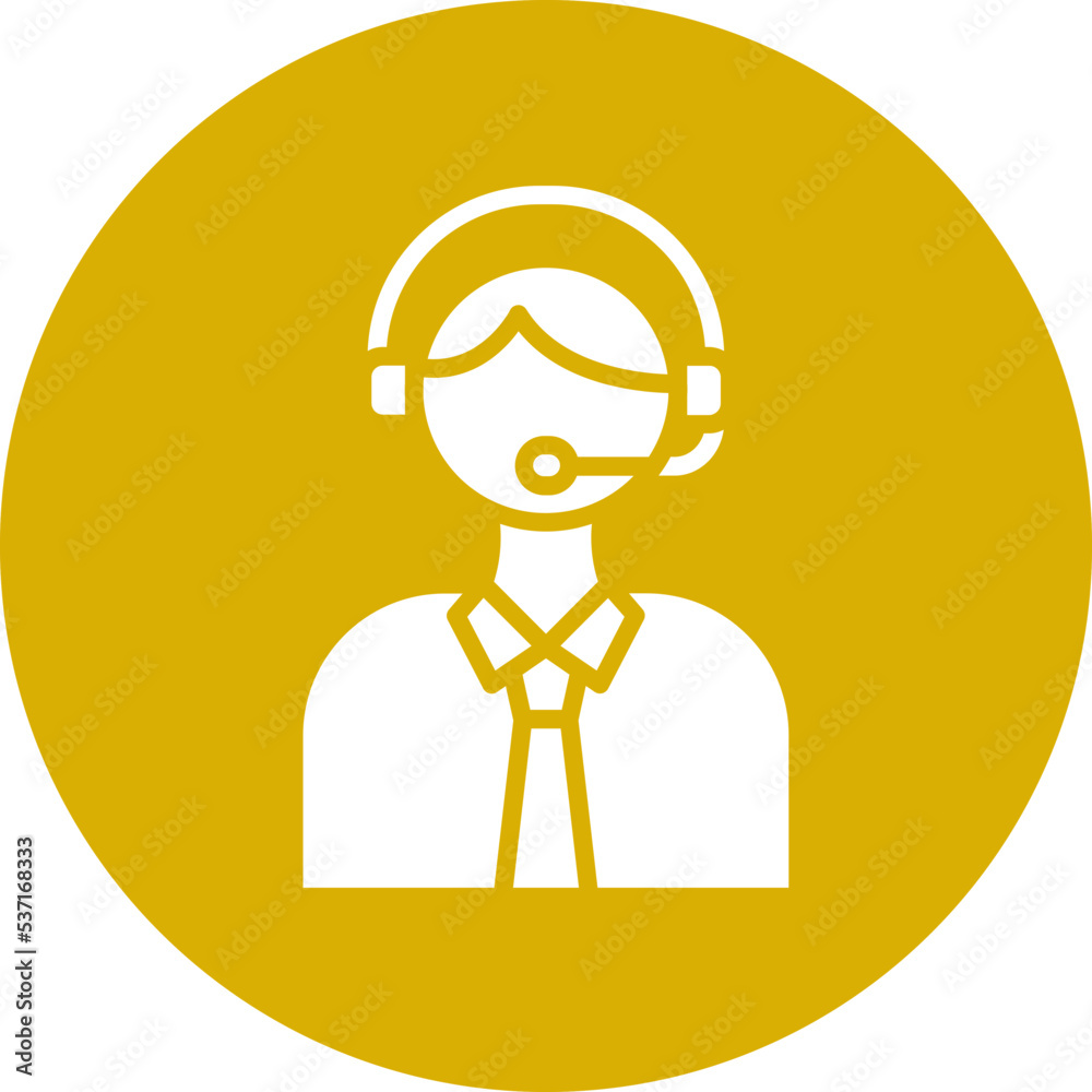 Telemarketer Icon Style