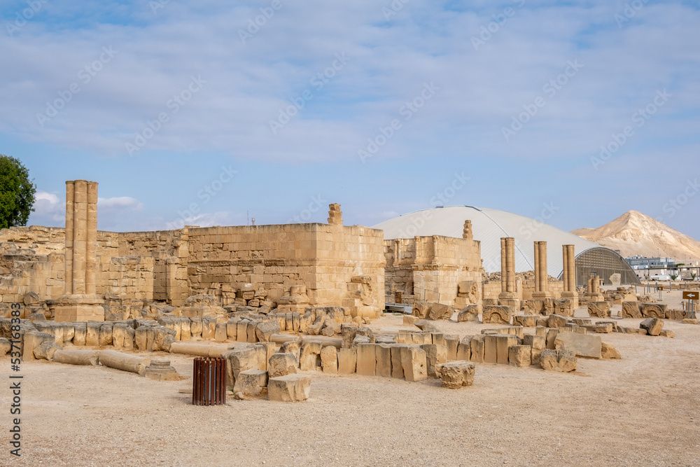 Remains of Hisham’s Palace aka Khirbet al Mafjar, archeological sites in Jericho Remains of Hisham’s Palace aka Khirbet al Mafjar, archeological sites in Jericho