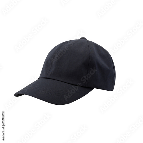 Dark Blue Baseball cap cutout, Png file.