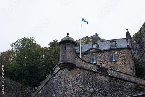 A medieval Scottish castle  photo