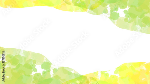 草木をイメージしたナチュラルなフレーム素材