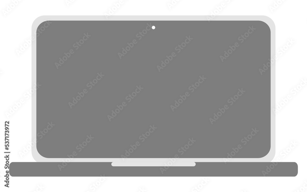isolated display screen of flat vector laptop and notebook mockup with white background, using for advertisement, online website, ecommerce, technology and gadget devices, presentation elements isolated display screen of flat vector laptop and notebook mockup with white background, using for advertisement, online website, ecommerce, technology and gadget devices, presentation elements