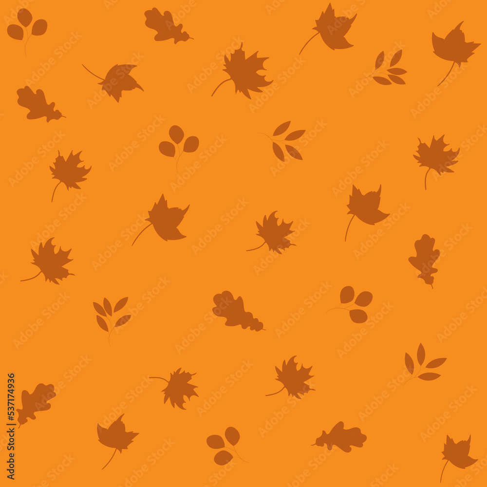 seamless pattern with autumn leaves seamless pattern with autumn leaves