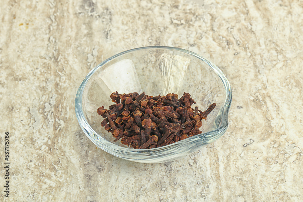 Dry Clove aroma in the bowl Dry Clove aroma in the bowl