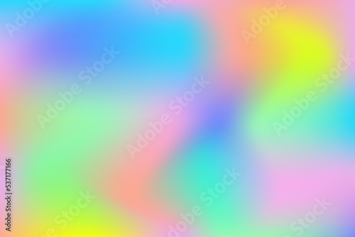 Abstract bright neon holographic background