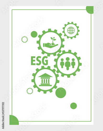 Environmental concepts. ESG. Net Zero. for banner. flyer. book and magazine cover templates.	
