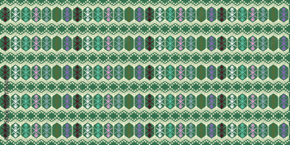 Green Geometric pattern with lines Green Geometric pattern with lines
