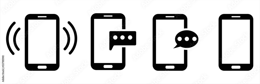Phone icon set. Chat bubble icon. Telephone call sign. Mobile phone ringing. Contact icon phone mobile call. Contact us. Contact us symbol. Cell phone pictogram. Vector illustration Phone icon set. Chat bubble icon. Telephone call sign. Mobile phone ringing. Contact icon phone mobile call. Contact us. Contact us symbol. Cell phone pictogram. Vector illustration
