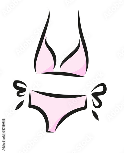 Różowe bikini