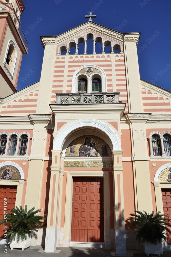 Conca dei Marini - Entrata della Chiesa di San Pancrazio