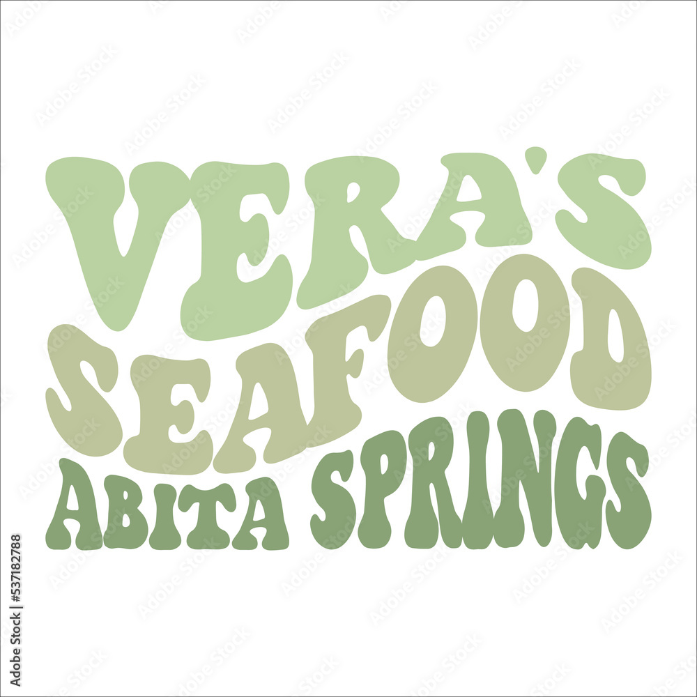 Vera's Seafood Abita Springs eps design