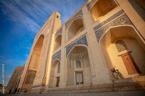 Construction of the Miri-Arab madrasah dates back to the 16th century and is related to the sheikh Abdallah Yamani (from Yemen), the spiritual pir (guide) of sheybanids. photo