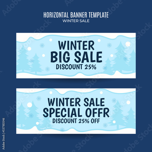 holiday winter design for advertising, banners, leaflets and flyers