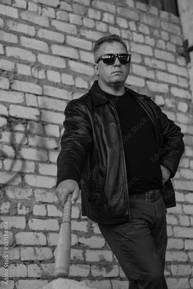 man with baseball bat man with baseball bat