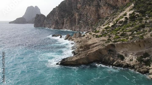 Atlantis (Sa pedrera de Cala d'Hort) in Ibiza, Spain