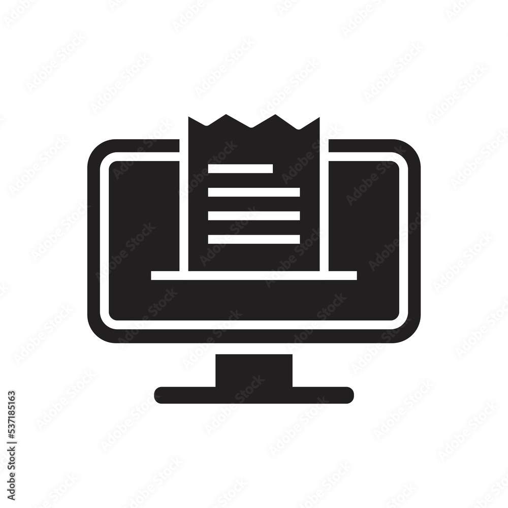 On-line payment checkout icon design. Online shopping concept. isolated on white background. vector illustration On-line payment checkout icon design. Online shopping concept. isolated on white background. vector illustration