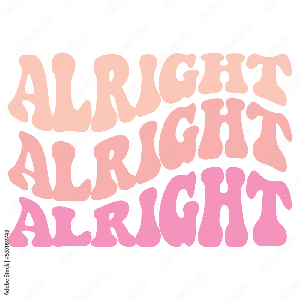 Alright eps wavy design Alright eps wavy design