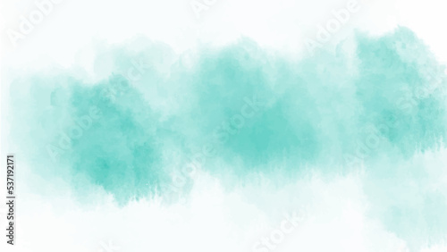 Green watercolor background for textures backgrounds and web banners design © BoszyArtis