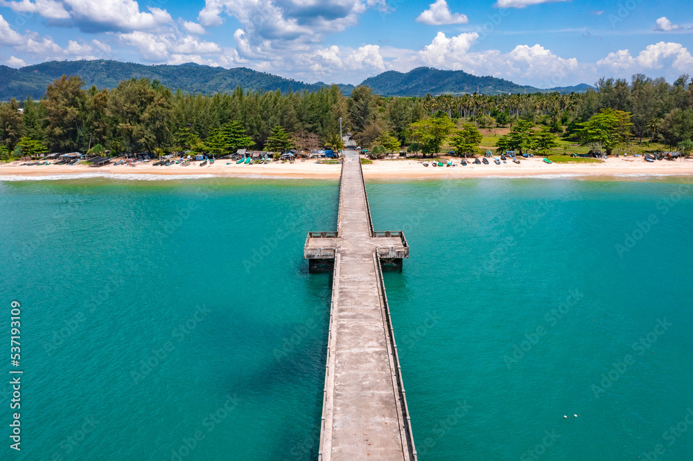 Natai Beach in Khao Lak, Phang Nga province, Thailand