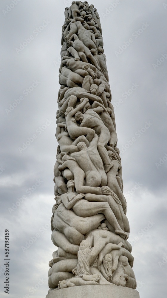 parc de Vigeland à Olso en Norvège