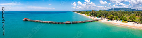 Natai Beach in Khao Lak, Phang Nga province, Thailand photo